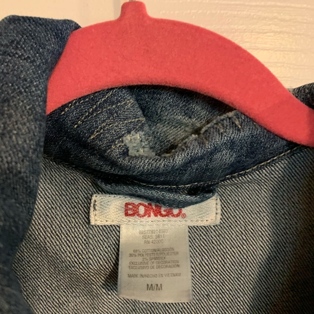 Cropped denim jacket - Picture 3 of 4